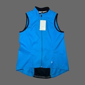 Specialized Deflect Cycling Vest Women's Size M NWT Neon Blue/Black